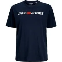 Jack & Jones T-Shirt JJECORP Logo Tee SS Crew Neck NOOS PLS Print auf der Vorderseite