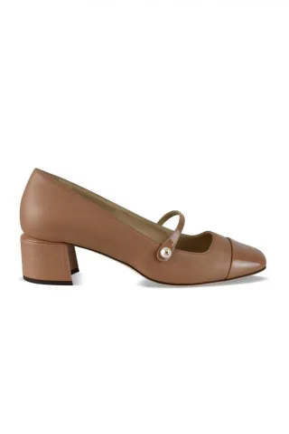 Jimmy Choo Elisa 45 Pumps Beige