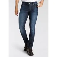 Bruno Banani Slim-fit-Jeans Jimmy (Stretch) schmale Beinform, niedrige Leibhöhe, mit Button-Fly