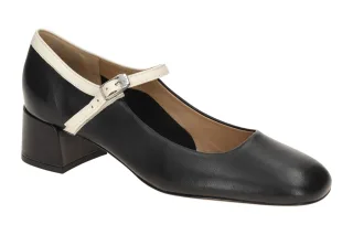 H?gl 4020 Mary Damenschuhe Pumps Schwarz Flexibel TPU-Sohle Schnalle