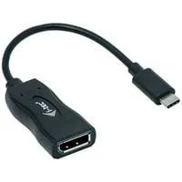 Adapter USB-C > DisplayPort 4K/60Hz schwarz
