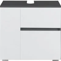 Home affaire Waschbeckenunterschrank Wisla Siphonausschnitt, Push-to-open-Funktion, Breite 60cm, Höhe 55 cm