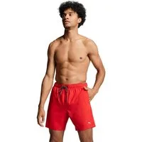 PUMA Badeshorts PUMA SWIM MEN MID SHORTS 1P High-Tech Reißverschluss an der Gesäßtasche, Seitentaschen