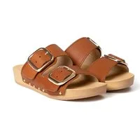 Softclox LENA Softnappa cognac (natur) Pantolette