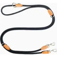 Leisegrün Hundeleine Hundeleine große Hunde Führleine 3m verstellbar mit 2 Karabiner, Nylon