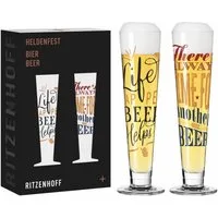 Ritzenhoff Bierglas Heldenfest, Kristallglas