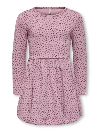 KIDS ONLY - KMGTRINNY LIFE AOP LS BAL DRESS JRS NOOS Braun - Gr. - 98