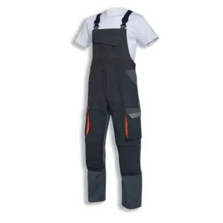 uvex metal pro Latzhose grau/orange 94 - 9876220