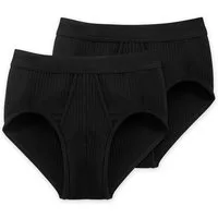 Schiesser Slip Authentic (2er-Pack) mit Eingriff