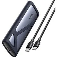 CM400 NVMe M.2 USB-C 3.2 Gen 2 SSD, Laufwerksgehäuse grau