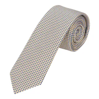 seidenfalter - Krawatte Micro 6,0-6,5cm h-gelb - Gr. - OS