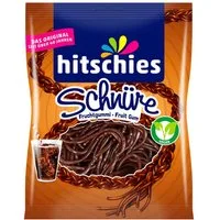 hitschies Süßigkeit, Hitschies Cola Schnüre Fruchtgummi mit spritzigem Colageschmack 125g