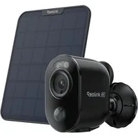 Reolink Überwachungskamera 4K WLAN Argus 3 Ultra mit Solarpanel (Außenbereich, Innenbereich, 8MP Farbnachtsicht,5/2,4 GHz Wifi,Intelligente Erkennung,2-Wege-Audio)