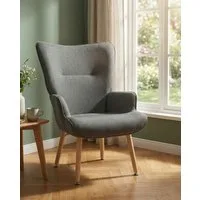 INOSIGN Relaxsessel KEADY, Hochlehnsessel, TV-Sessel, Relaxsessel, Ohrensessel mit stabilem Echtholzgestell