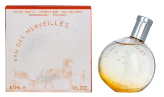 Hermès Eau des Merveilles Nachfüllung Eau de Toilette 30ml