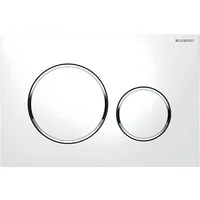 GEBERIT Betätigungsplatten Geberit Betätigungsplatte Sigma 20 für 2-Mengen-Spülung weiß 115882KJ1
