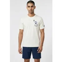 adidas Sportswear T-Shirt M ED PADEL T mit Print, sportlicher Stil, aus Baumwolle, gerader Abschluss