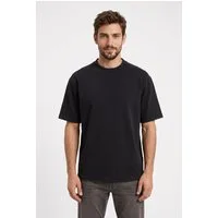 BOSS ORANGE T-Shirt Te Dye mit Rundhalsausschnitt