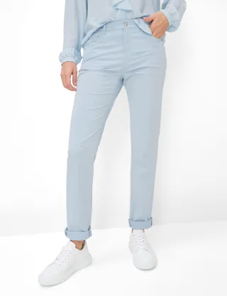 Brax Damen Five-Pocket-Hose Style MARY VINTAGE BLUE, hellblau, Gr. 48