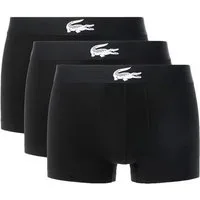 Lacoste Boxershorts Boxershorts Unterhosen 3-Pack (3-St)