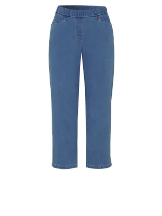 relaxed - Scarlet Wide Leg 6/8 Light Softblue - Gr. - 40