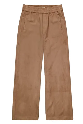 Garcia - Stoffhose mit weitem Bein braun - Gr. - S