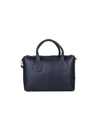 Giulia Monti Schultertasche Nachtblau