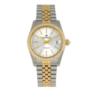 Königin Constance Automatik-Armbanduhr mit Datum