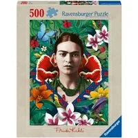 Ravensburger Puzzle Frida Kahlo, blühende Fantasie, 500 Puzzleteile, Made in Germany