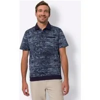 Sieh an! T-Shirt Kurzarm-Poloshirt Kurzarm