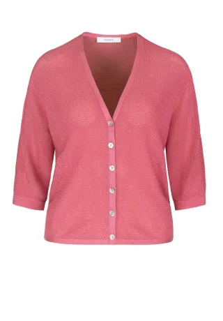 Bianca - Strickjacke - Valente rot - Gr. - 44