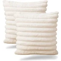 LIVINA HOME Kissenbezug Premium Kissenbezüge, Dekokissen Couchkissen Sofakissen, Kissenhülle, (2 Stück), Kuschelkissen Zierkissen, Kissen Bezug Set, Black Friday Sale!