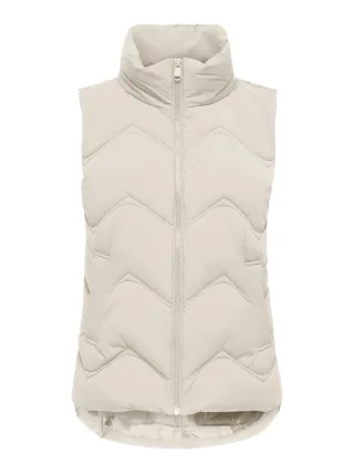 JDY - JDYPOWER SHORT WAISTCOAT OTW HAB Silver Lining - Gr. - S