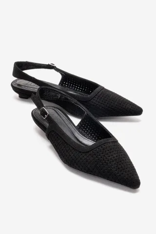 Aviva Slingback Spitzer Zehen Pumps