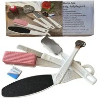 Quelle Pflege-Set Fußpflege Pediküre Set 6 teilig, 6-tlg.