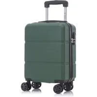 YONSLY Hartschalen-Trolley Hartschalen-Koffer Trolley Rollkoffer Zahlenschloss, Handgepäck, 4 Rollen, ABS-Hartschale, robuster Reisekoffer mit Teleskopgriff,46/55/66/76 cm