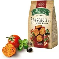 Maretti Knabberei, Maretti Bruschette Chips mit Tomate Olive und Oregano Geschmack 150g