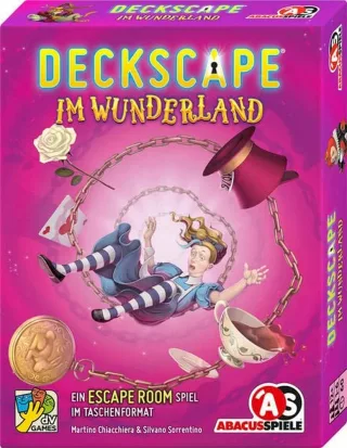 Abacusspiele 38221 - Deckscape im Wunderland