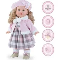 Marina & Pau Anziehpuppe Annabell 42cm mit langen Haaren und Schlafaugen