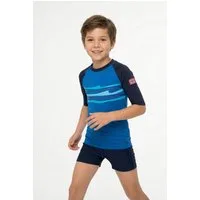 TROLLKIDS Bade-Shirt Kids Haukland T, mit Lichtschutzfaktor 50+, atmungsaktives Material, schnell trocknend
