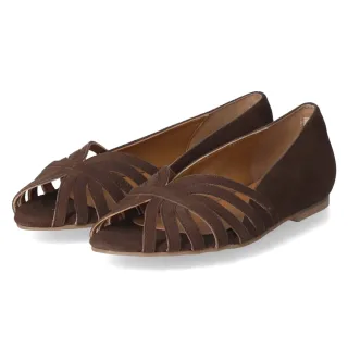 Copenhagen Shoes Ballerinas PASSIONATE SUEDE - Gr. 36 - Braun - Rauleder