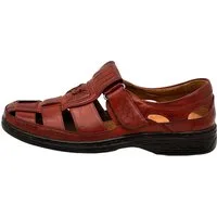 Nowaland Herren Sommerschuhe mit Klettverschluss – Bequem & Atmungsaktiv Sandale Luftige Verarbeitung, Pflegeleichtes Material