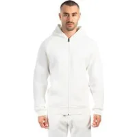 Smilodox Kapuzenstrickjacke Yassin, Zip Hoodie mit Logo, leicht überschnittene Schultern Kapuzenpullover, weicher hochwertiger Stoff, Alltag, Basic, Casual