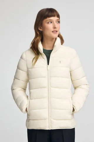 Jacke Salma Embroidery ecru mit Rigby Go-Logo