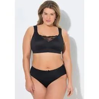 Ulla Popken Bustier Bralette Spitze Mikrofaser ohne Bügel