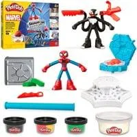 Play-Doh Marvel Spider-Man Netz-Action Knetset, Kneten