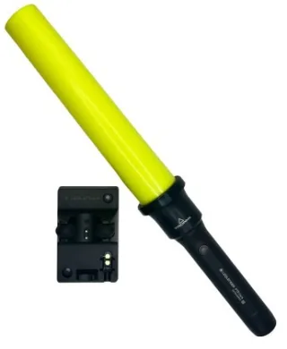 Triopan | YEDI | Stablampe | gelb | mit Ladestation | 8 Leuchtmodi | 1400 Lumen | IP68 | Akku 21700 Lithium-Ionen | 90 Stunden Akku-Laufzeit