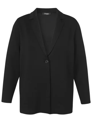 Frapp - Jacke Revers 1/1 Arm black - Gr. - 44