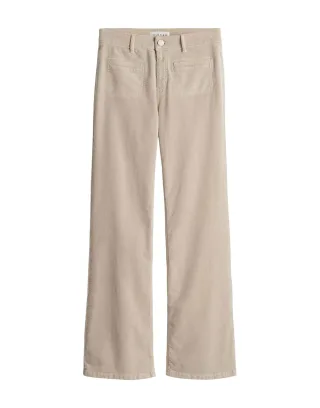 OPUS PANTS - Flared Cordhose - Melly fresh beige - Gr. - L32