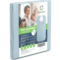 Sensalou Lätzchen Sensalou Ess-Schürze für Erwachsene, (1-St), Pflegelätzchen, wiederverwendbar, maschinenwaschbar